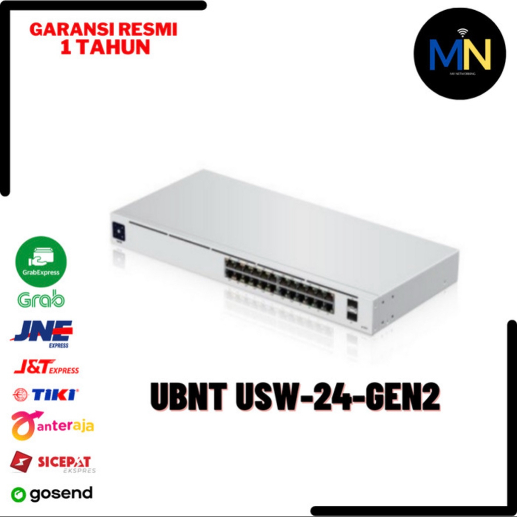 Ubiquiti USW-24 Gen2 UBNT UniFi 交換機 24 端口