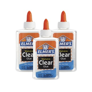 Elmers 可水洗透明液體學校粘液工藝膠 Elmer's School Glue Washble Clear 適用於粘