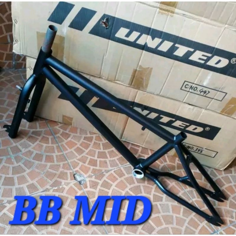 Bmx 車架 BMX 自行車車架 BB MID 20 cromoly