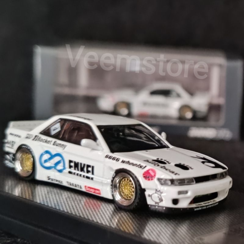 壓鑄 1:64 Nissan Silvia S13 V2 Pandem Rocket Bunny