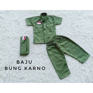 BAJUNIK_PRODUSENBAJUANAK BUNG KARNO 服裝英雄服裝嘉年華服裝專業服裝拍照服裝嬰兒新生兒