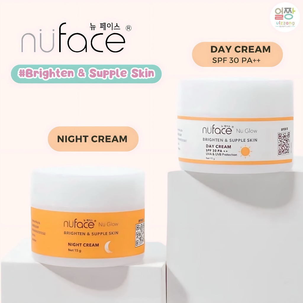 Nuface Nu Glow Brighten 柔膚日霜晚霜 Nuface Brightening Cream 日霜 N