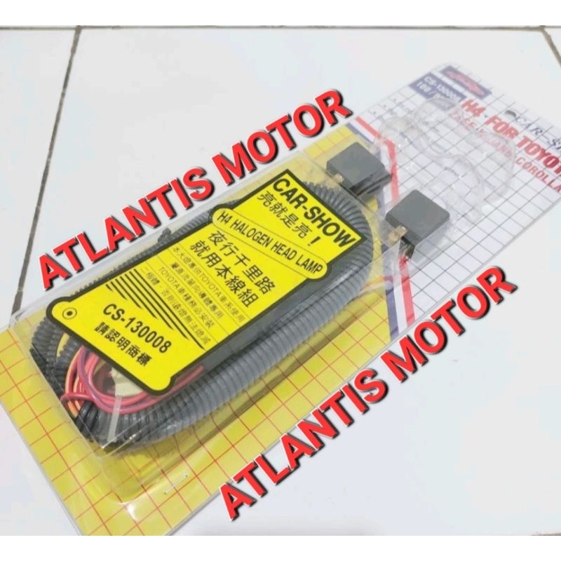 豐田 KIJANG 5K COROLLA 5 腿燈繼電器電纜原裝車展