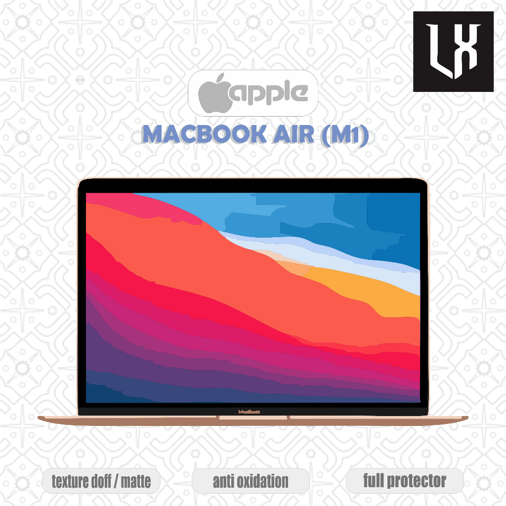 Garskin Skin Case Apple Macbook Air M1 根據您的願望定制圖案