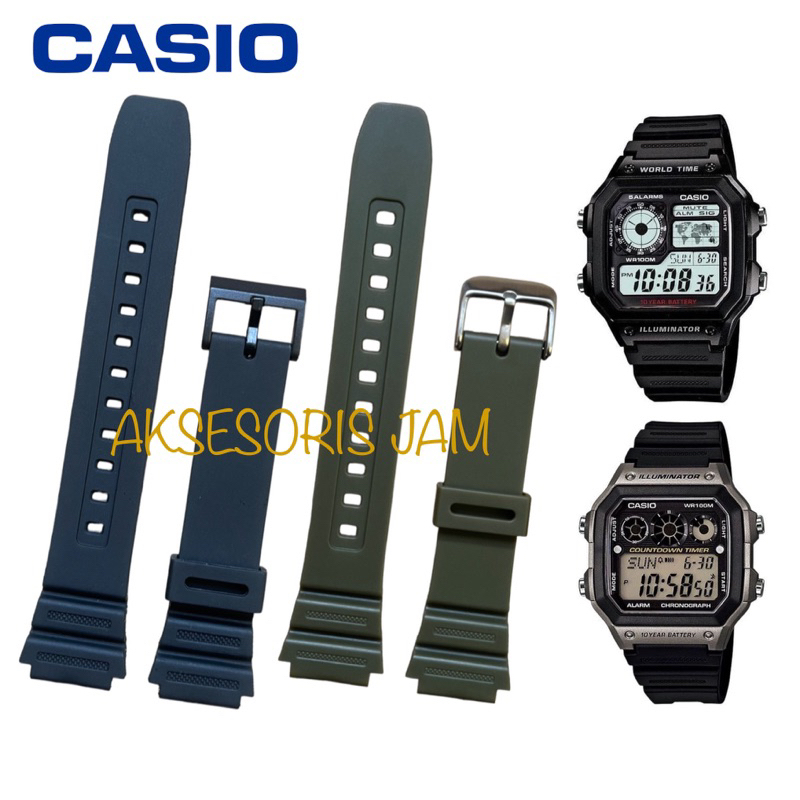 卡西歐ae1200 AE1300 AE 1200 AE 1300 AE-1200 AE-1300原裝錶帶