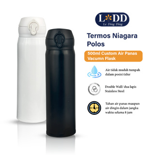 Termos Ldd Thermos 熱水 Niagara Button 純色 500ml Thermos TUMBLE