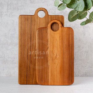 Kayu 安斯萬塔砧板全柚木無連接食品級柚木託盤天然材料拍照道具
