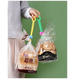 1 件裝食品密封繩夾食品塑料袋密封帶可調節塑料袋