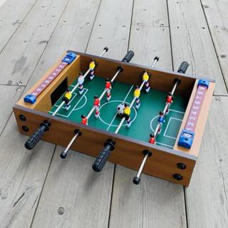 小桌上足球玩具桌上足球遊戲便攜式足球桌面遊戲
