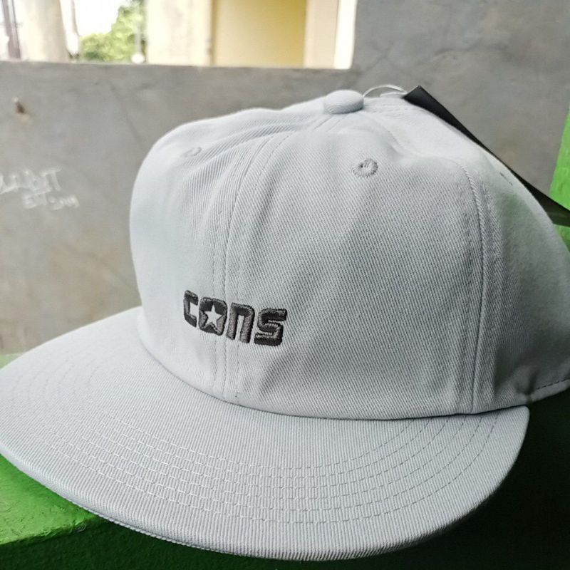 匡威 Converse Cons cap 的 snapback 棒球灰色原版