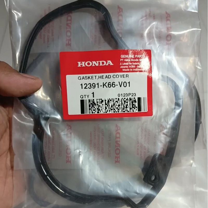 Honda 12391-k66-v01 橡膠墊片氣缸蓋罩 Vario 125 LED 2018 2021
