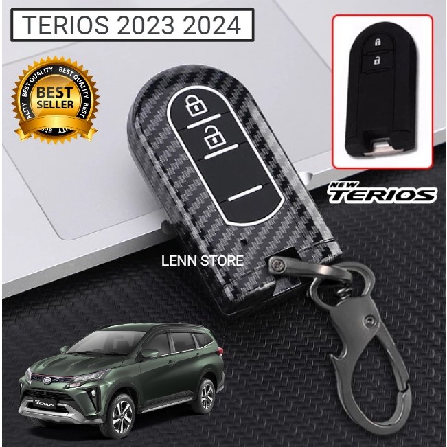 大發 TERIOS 2023 2024 碳纖維遙控鑰匙蓋