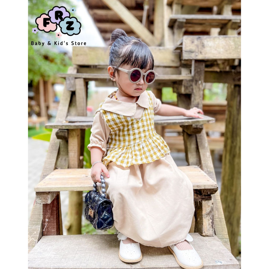 Aluna 連衣裙女童連衣裙 3 個月至 6 歲 Andin 連衣裙