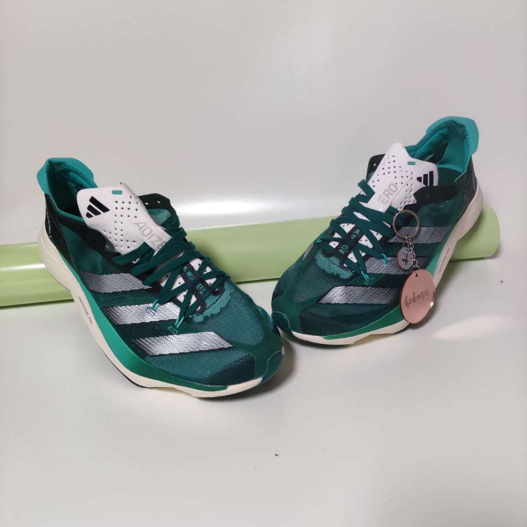 Adizero Adios Pro 3 跑步公路鞋紐約傳統藍綠色 Mint Rush