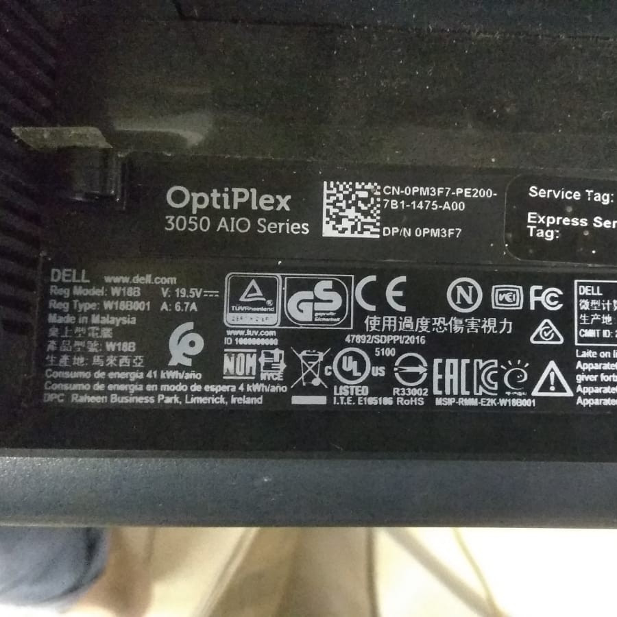 主板主板 pc 多合一 dell optiplex 3050w18b