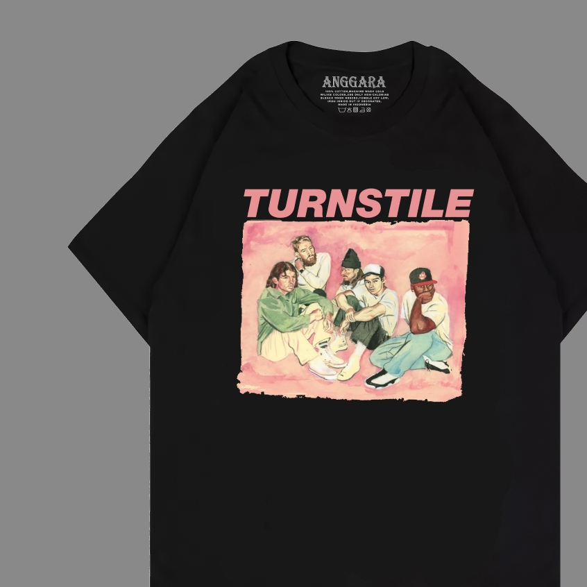 TURNSTILE 個人照片卡通藝術 KAOS 樂隊鐵桿 TURNSTILE KAOS PUNK KAOS 音樂迪斯科男