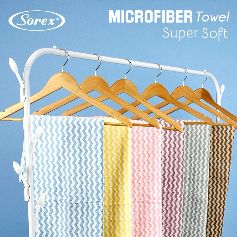 Sorex 新款浴巾 50x100 厘米超細纖維超柔軟毛巾 HM 891
