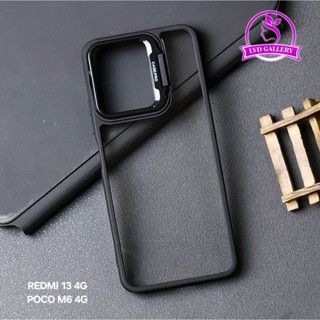 豪華相機鏡頭保護膜透明保護殼支架防震 Redmi 13 4G Redmi 13X