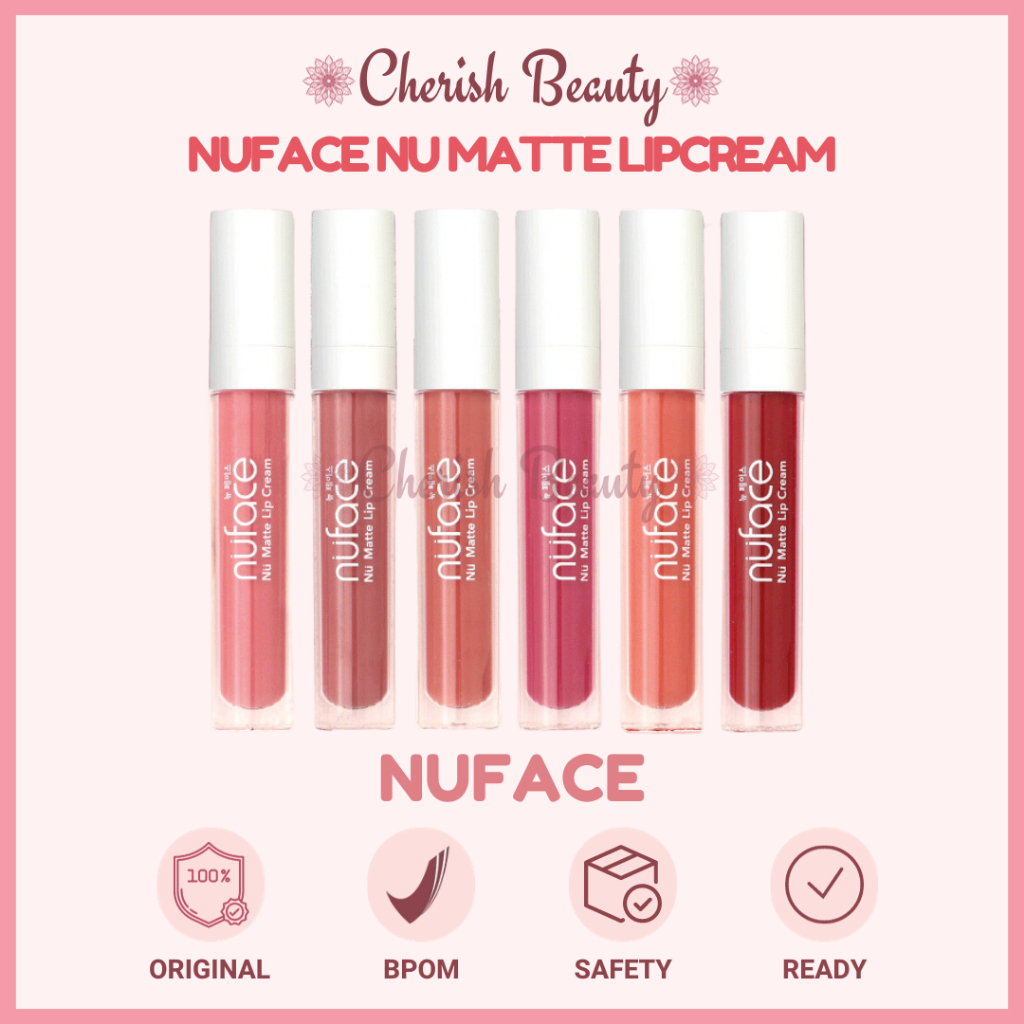 Nuface Nuface Nu 啞光唇膏焦糖感持久濃彩