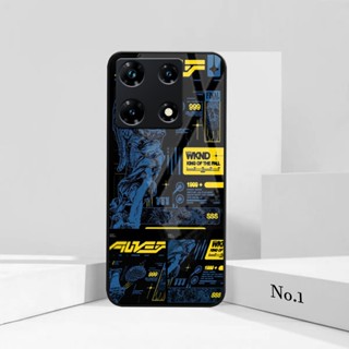 HP INFINIX NOTE 30 PRO 玻璃軟殼玻璃手機保護手機殼