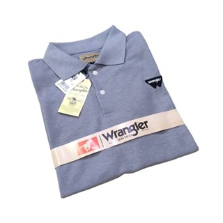 WRANGLER Katun 牧馬人 Polo 衫有領原創男式襯衫有領襯衫男士棉質