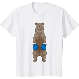 Premium Bear Boxer 拳擊手套運動 T 恤