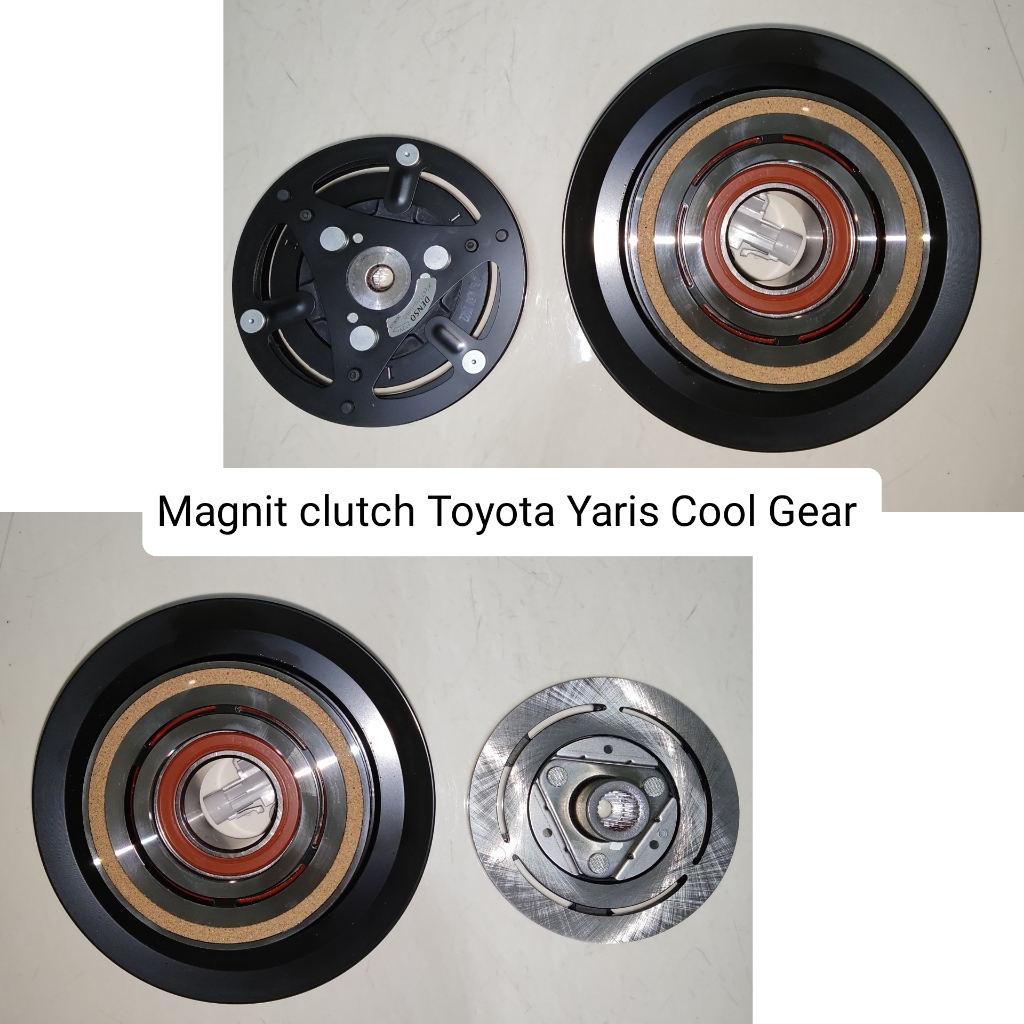 磁性離合器 Maknik 磁鐵離合器汽車 AC 豐田雅力士酷齒輪