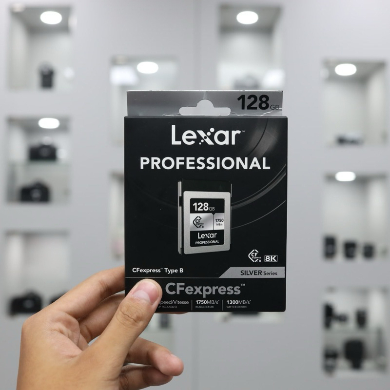 Lexar 128GB 專業 CFexpress Type-B 銀色存儲卡 1750Mb/s 全新