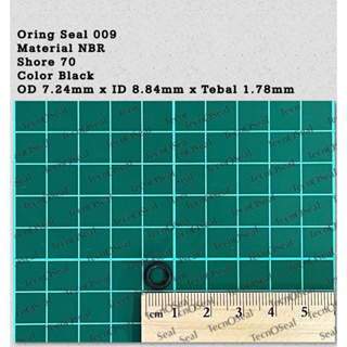 Oring seal Sil 標準美國 009 NBR70 OD 7.24mm x ID 8.84mm x CS 1.7