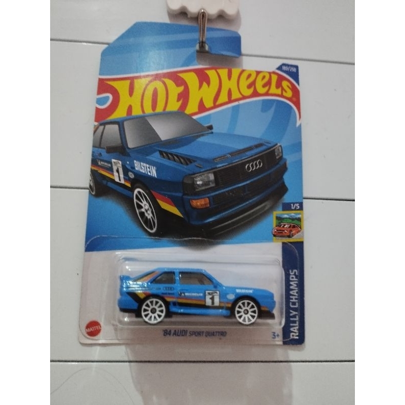HOT WHEELS Hotwheels 風火輪 84 奧迪 Sport Quattro 藍色