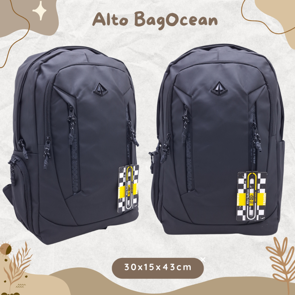 Alto Parachute Bag 防水 18 英寸 3space ORIGINAL ALTO 背包時尚大尺寸許多空間