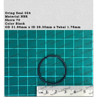 Oring Sil 密封美國標準 024 NBR70 OD 31.86mm x ID 28.30mm x CS 1.78