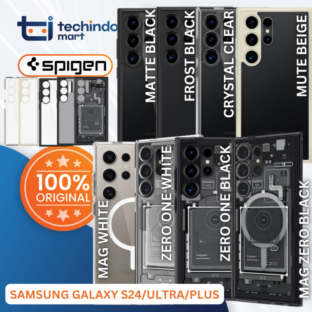 SAMSUNG 外殼三星 Galaxy S24 Ultra Plus Spigen Ultra Hybrid 透明外殼