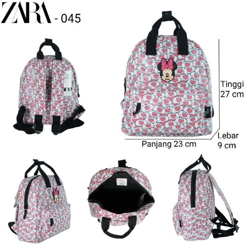 Zara 045 米妮背包進口品質 zara 嬰兒兒童優質