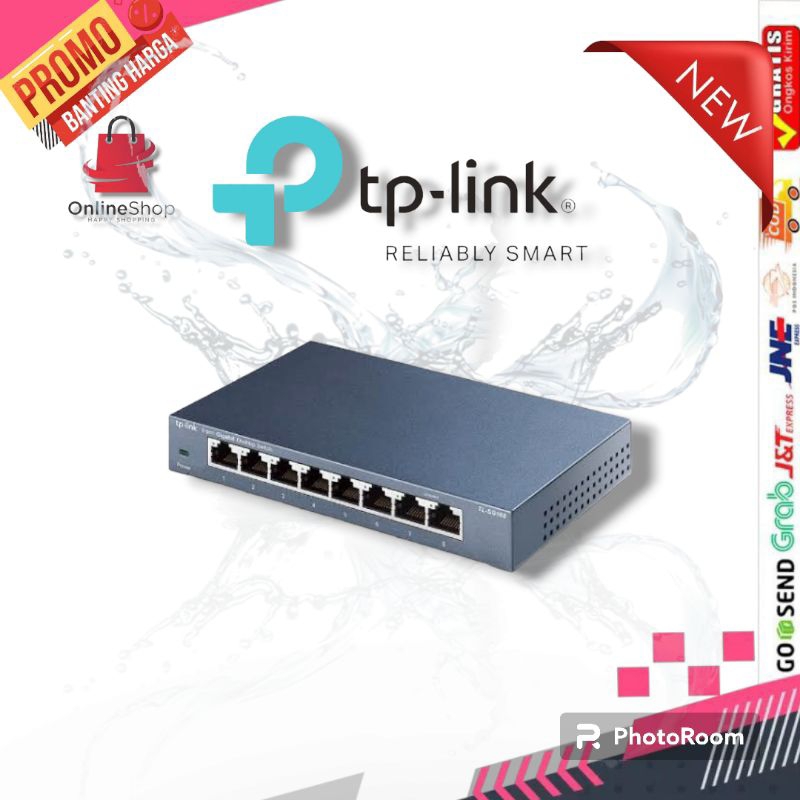 Tp-link 8 端口千兆交換機 TL-SG108E Easy Smart