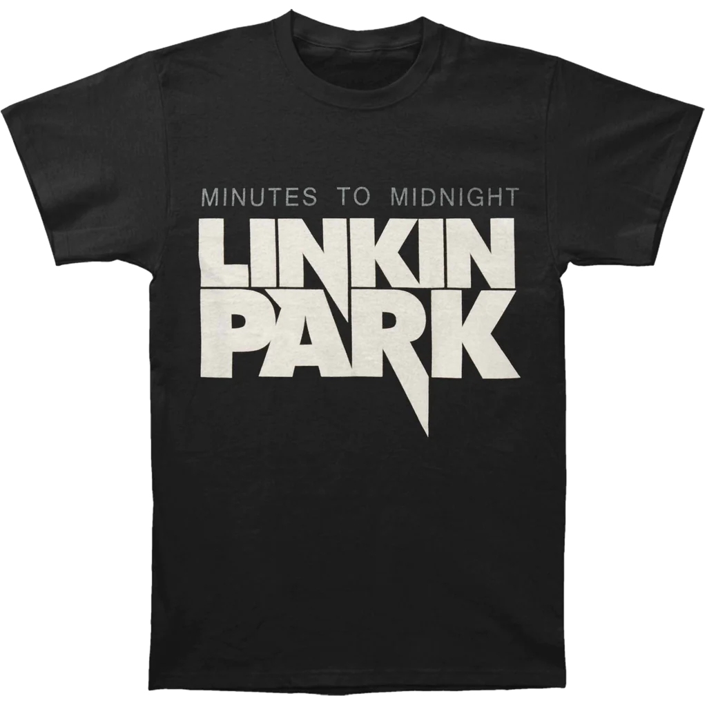 Linkin Park Minutes To Midnight 高級 T 恤樂隊 Linkin Park Kaos 樂隊