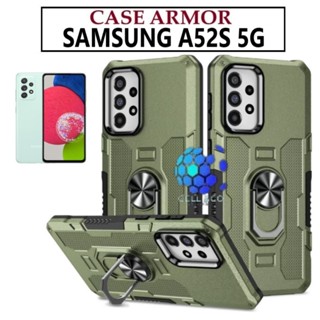 Case Armor SAMSUNG A52S 5G Iring 磁環外殼 Hp Protect Camera Prem