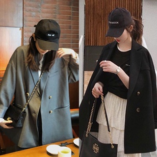 女式長袖西裝外套韓式現代女式西裝外套高級長袖上衣