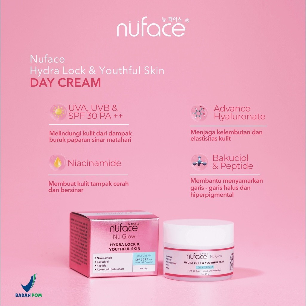 Nuface Nu Glow Hydralock 青春日霜