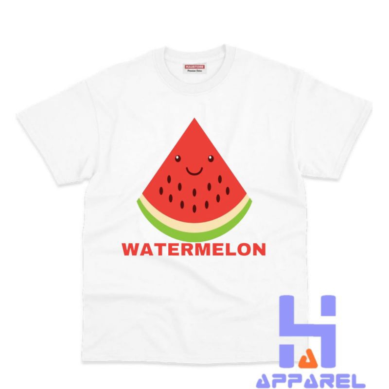 西瓜水果圖案兒童 T 恤
