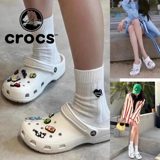 原創 Crocs中性經典涼鞋男女平底鞋沙灘鞋