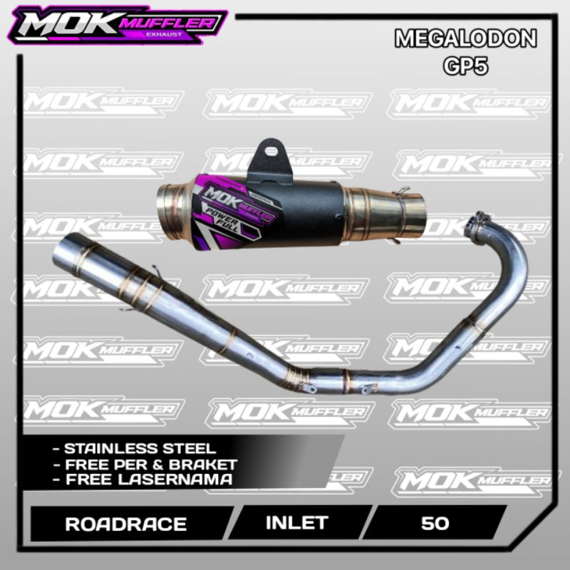 山葉 雅馬哈 MX King MX Old MX Racing Exhaust 新型全系統型 Megaldon GP5