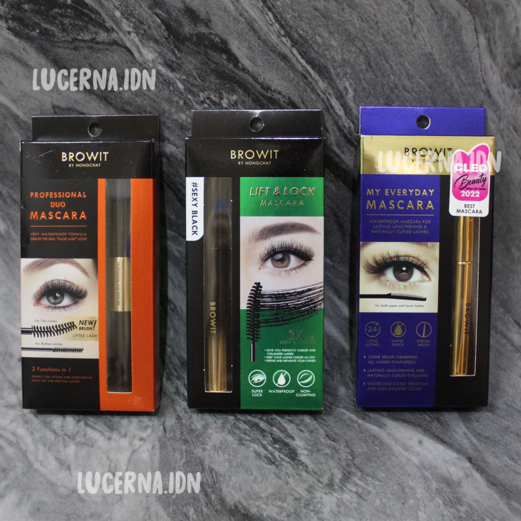 Browit 睫毛膏所有 Varian By Nongchat Mascara 泰國原裝