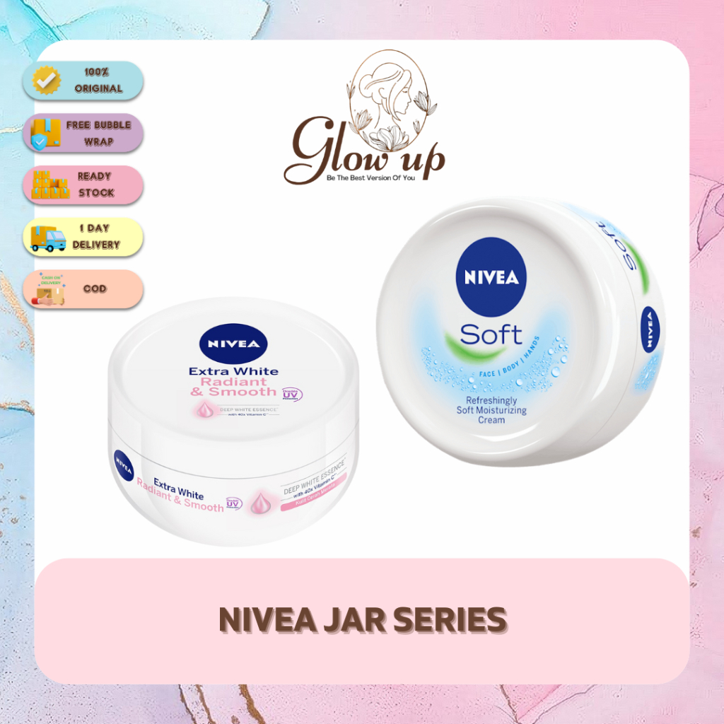 NIVEA 妮維雅 SOFT Cream Moisturizer 25 50 100 超白妮維雅男士面霜 30 75 S