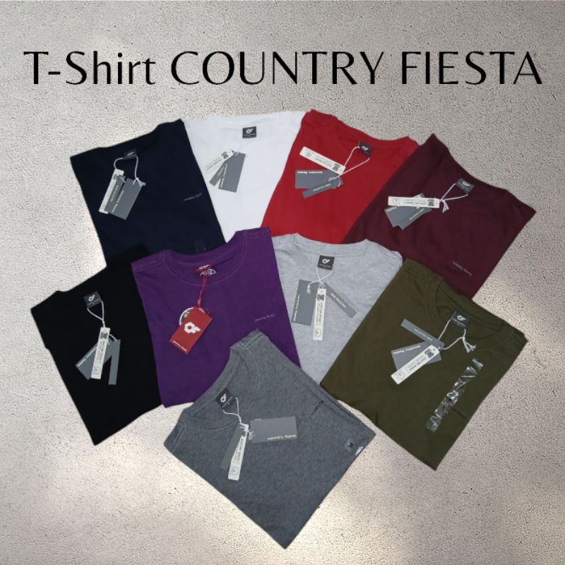 Country FIESTA Original 100 男式短袖 T 恤