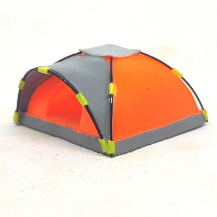 Tenda Dome 野營帳篷定制比例 1-64 立體模型塗漆