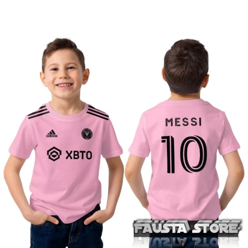 最佳品質 INTERMIAMI Messi AWAY 兒童球衣