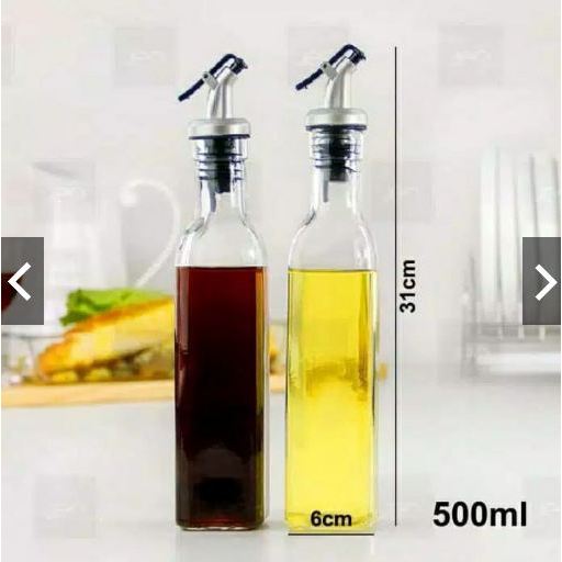 油壺 500ml M-574 油瓶 500ml 油玻璃瓶