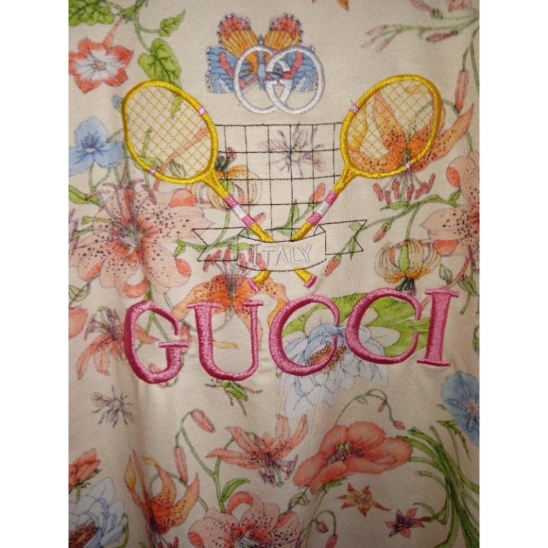 古馳 Gucci花卉網球第二