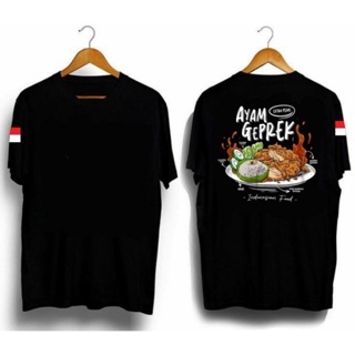 印尼食品 DTF 印花雞肉食品 T 恤